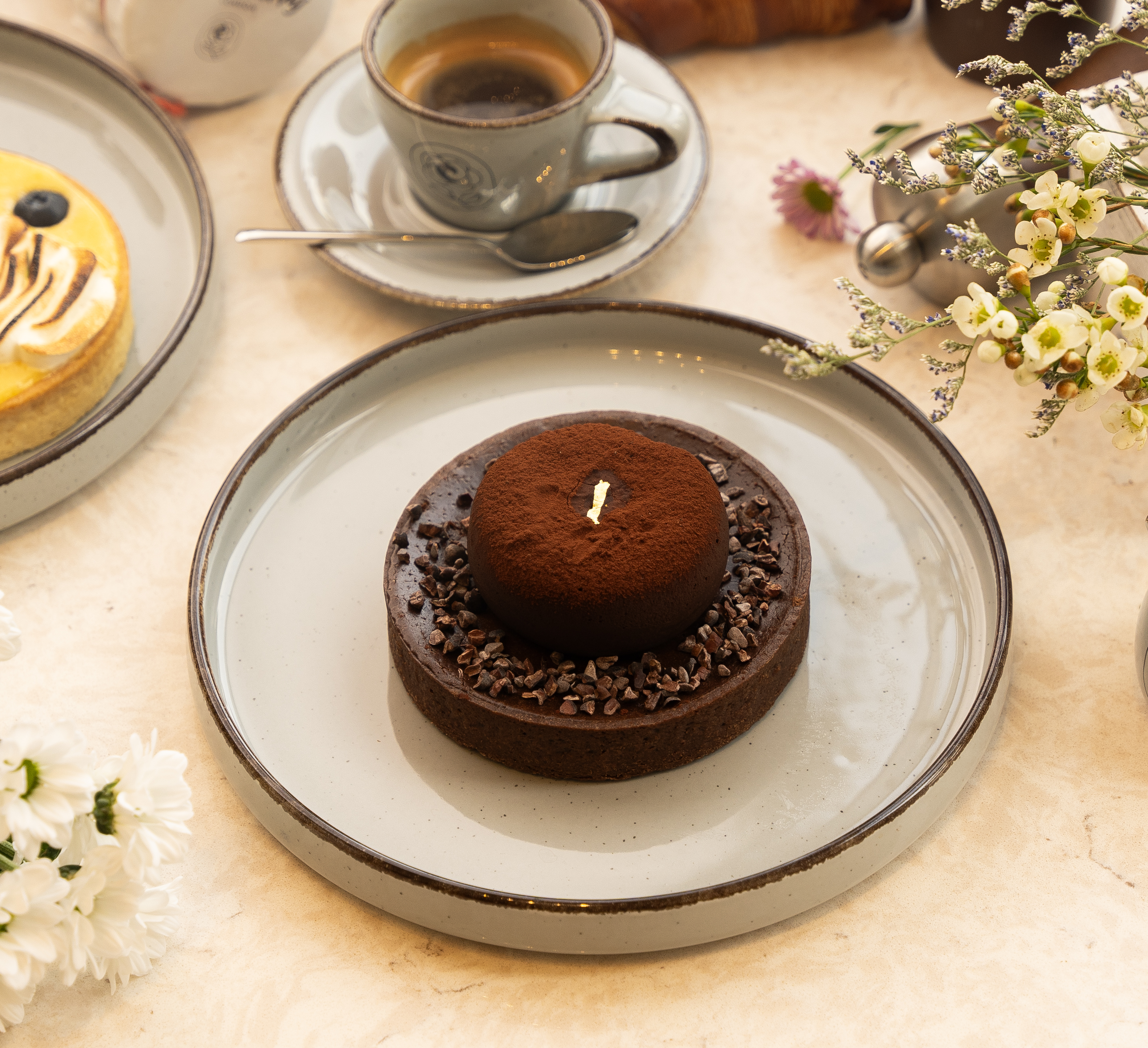 Valrhona Chocolate Tart