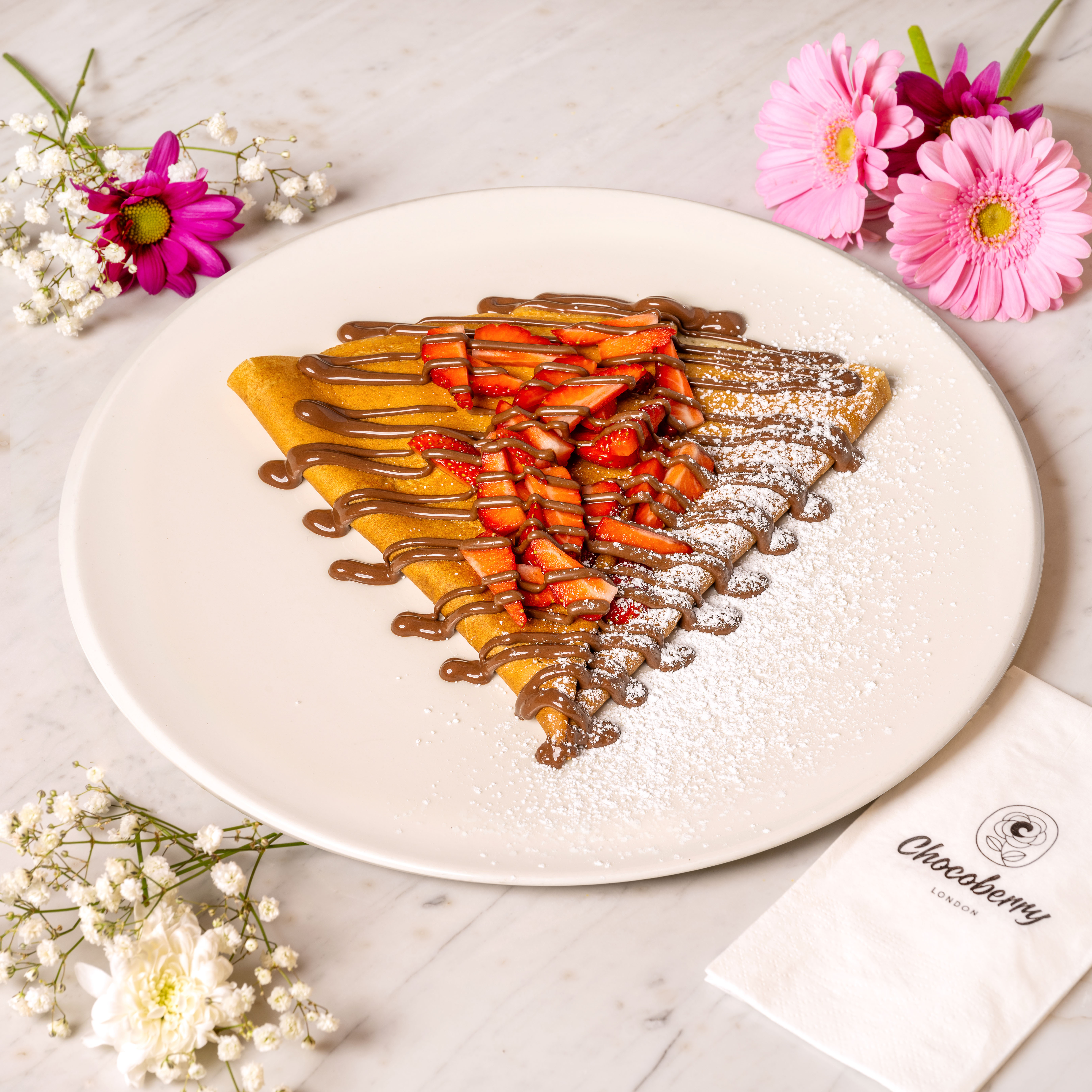 Strawberry Passion Crepe