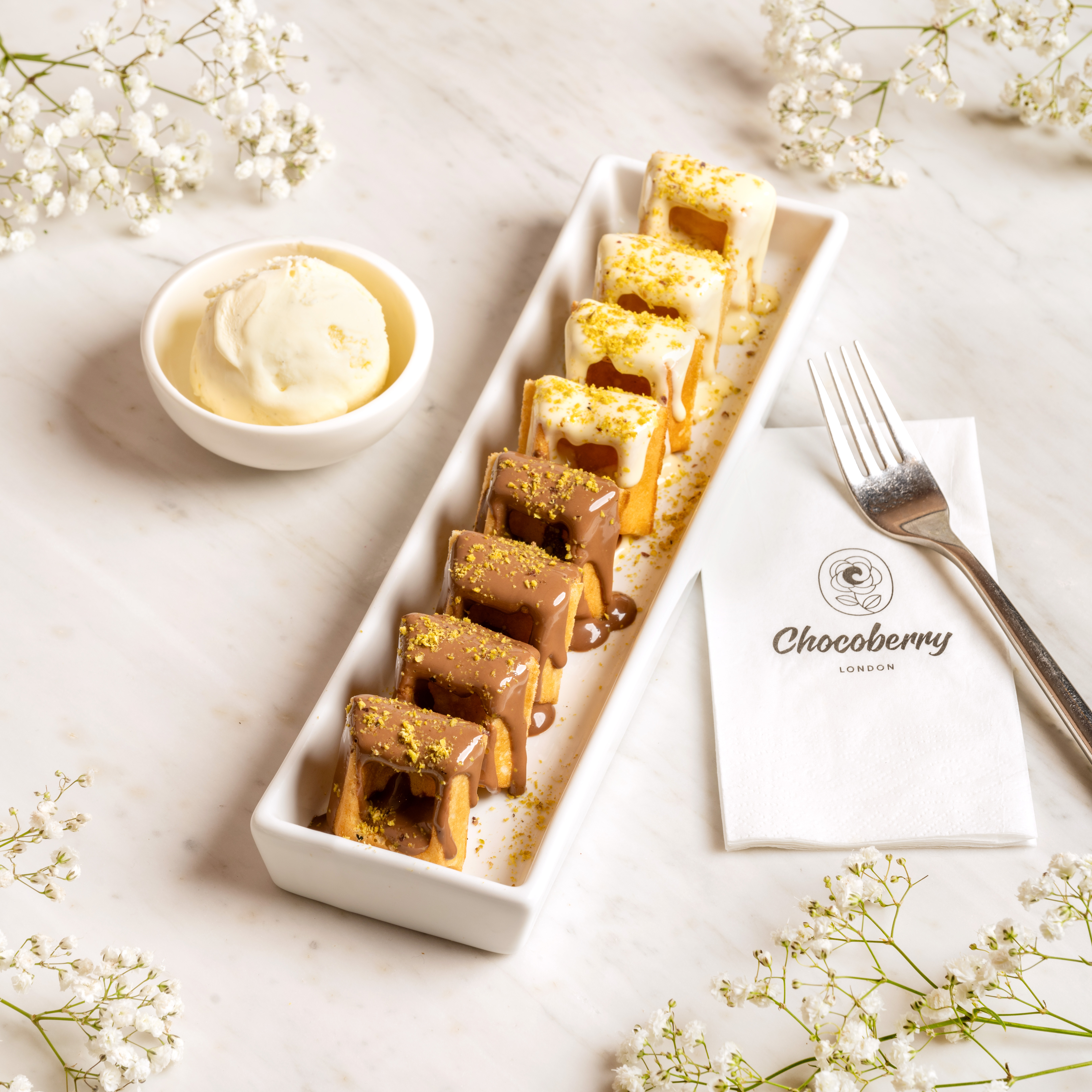 Waffle Bites
