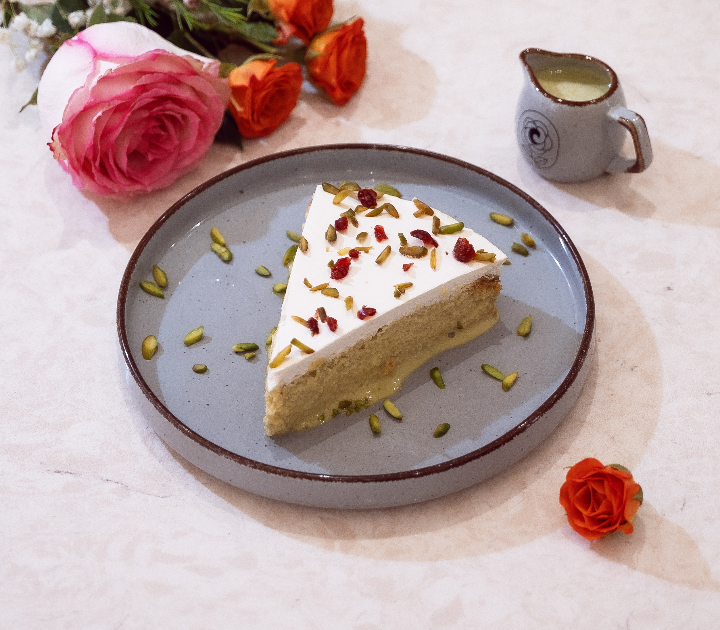 Pistachio Milk Cake
